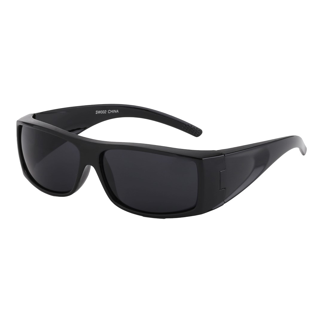 Svarta maskulina solglasögon till män - Design nr. 3206
