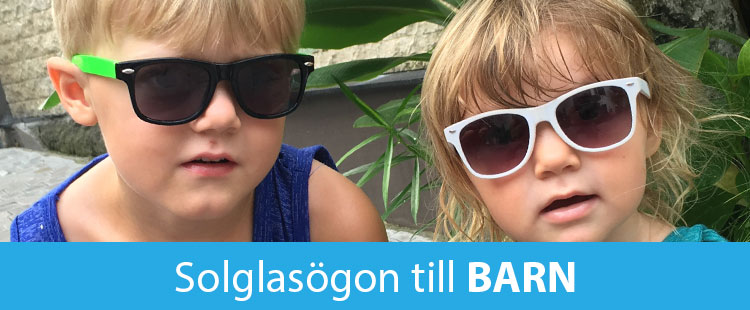 Solglas&ouml;gon till barn