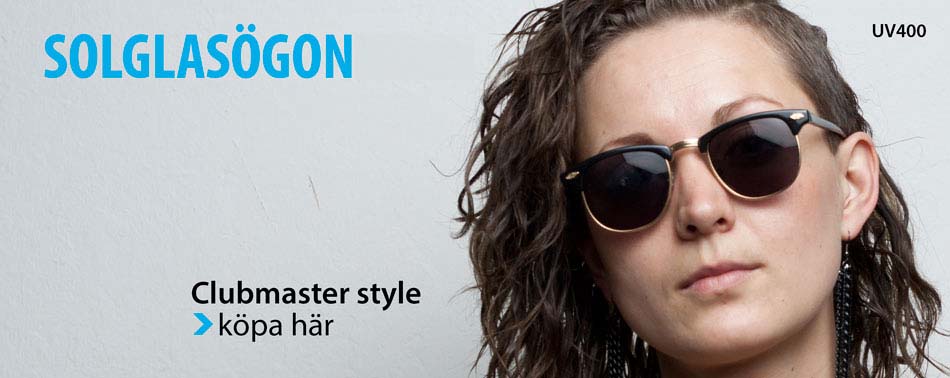 Clubmaster solglas&ouml;gon