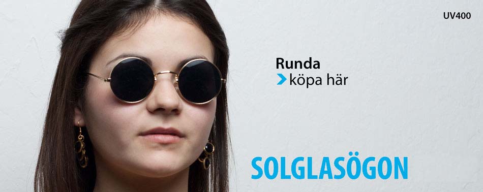 Runda solglas&ouml;gon