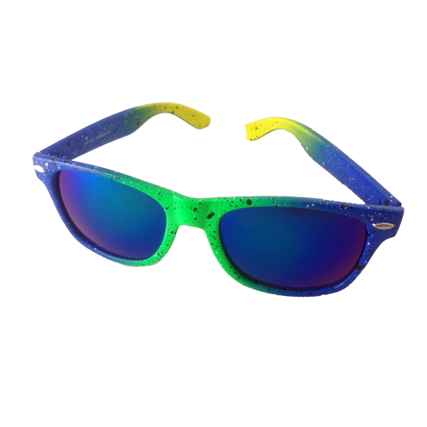 Wayfarer solglasÃ¶gon i hÃ¤ftiga neonfÃ¤rger