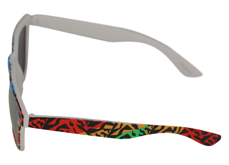Wayfarer solglasÃ¶gon med blÃ¥tt spegelglas - sunlooper.se - billede 2