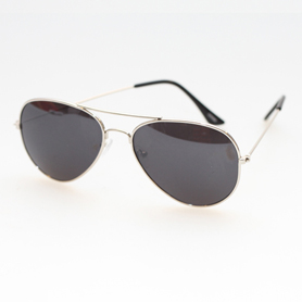 Aviator solglasÃ¶gon i silver