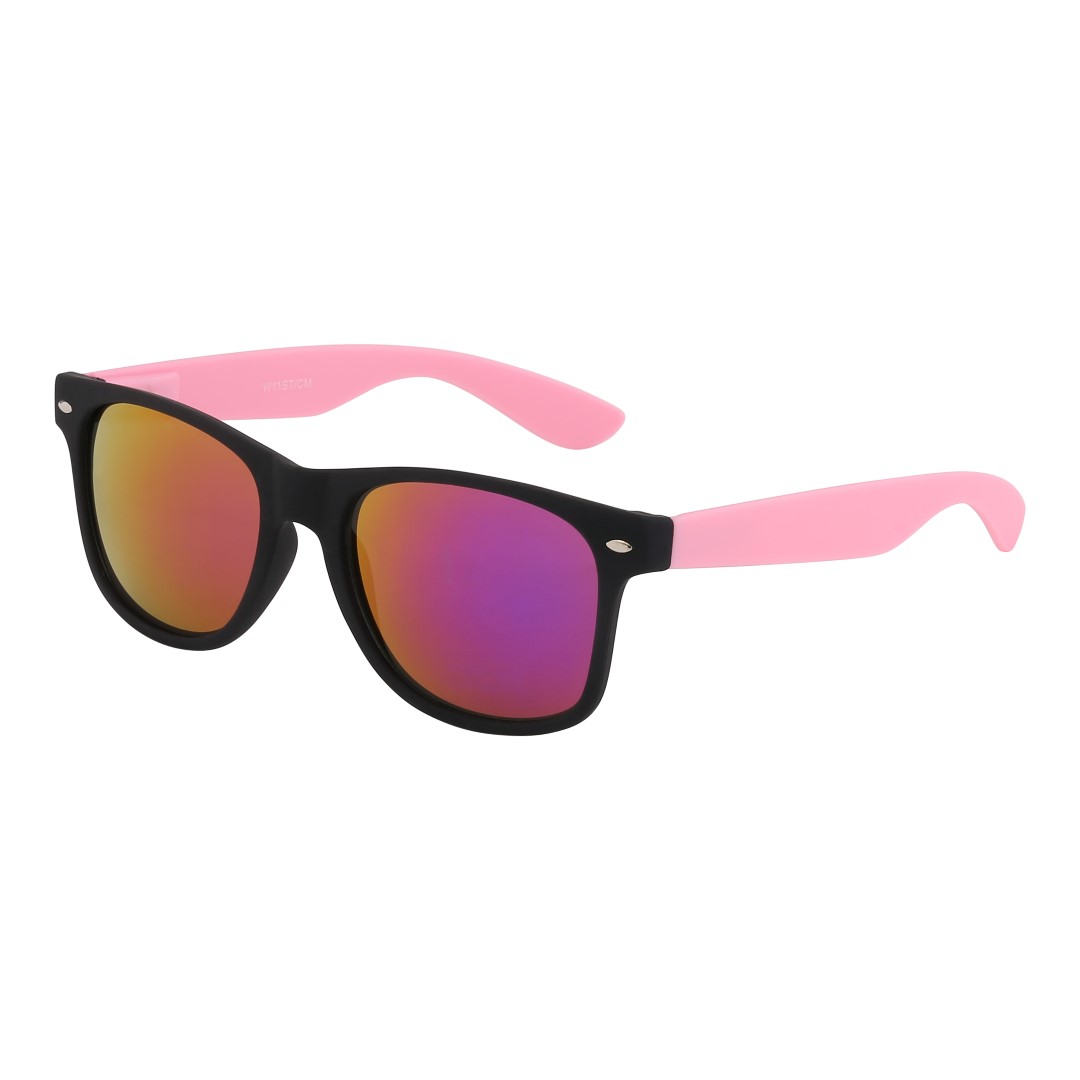 Wayfarer med mjukt rosa och multiglas