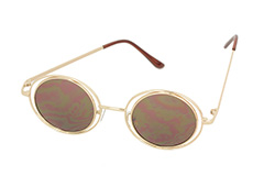 Runda lyxiga solglasÃ¶gon i John Lennon-stil - Design nr. 1111