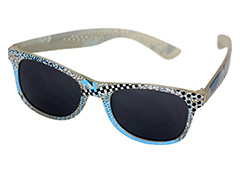 MÃ¶nstrade Wayfarer solglasÃ¶gon  - Design nr. 1145
