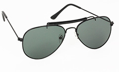 Svarta solglasÃ¶gon i Aviator-modell - Design nr. 3030