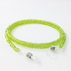 SenilsnÃ¶re med pÃ¤rlor i limegrÃ¶nt - Design nr. 3149