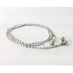 SenilsnÃ¶re i silverfÃ¤rgad kulkedja - Design nr. 3164