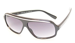 Svarta Aviator / millionaire-solglasÃ¶gon - Design nr. 388