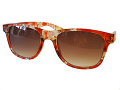 MÃ¶nstrade Wayfarer solglasÃ¶gon - Design nr. 580